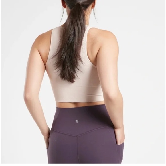 Athlete Aurora Cropped Ribbed Tank - Picture 2 of 5